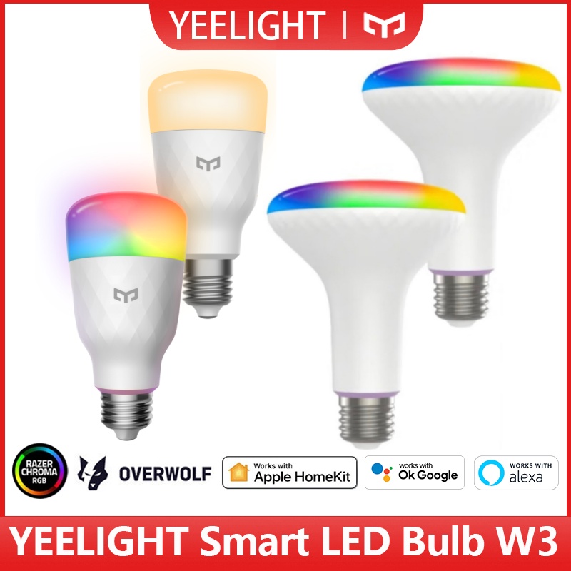 Yeelight Light Smart Bulb - Yeelight الذكية LED W3 لمبة E26
