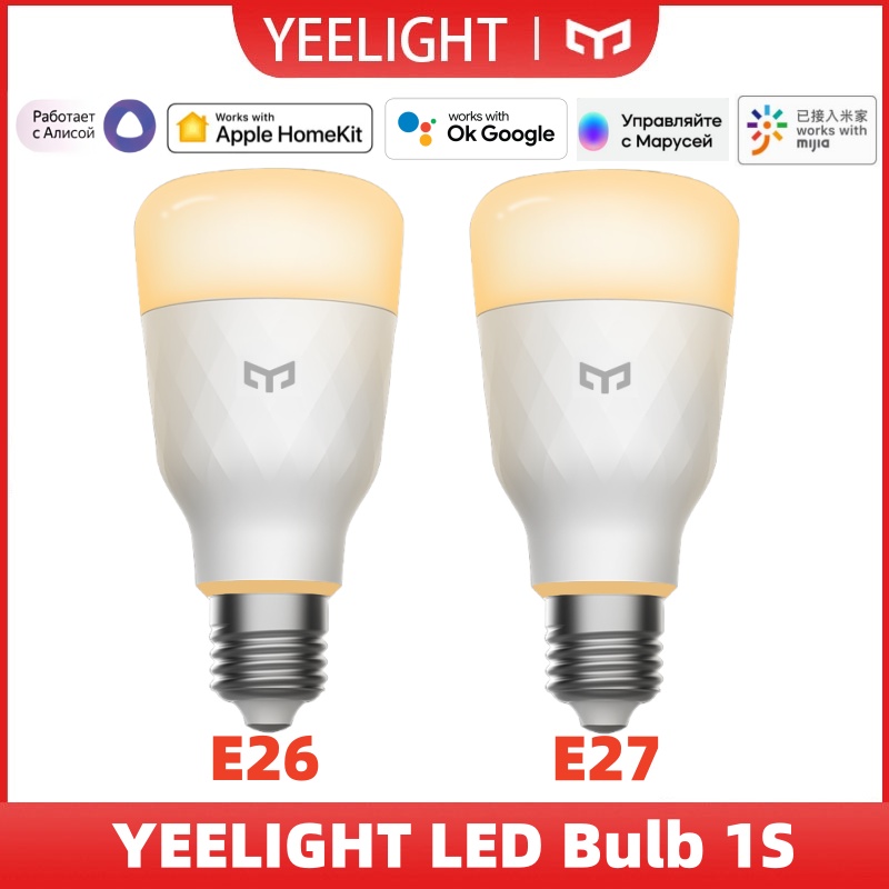 Yeelight Light Smart Bulb - Yeelight LED لمبة 1S E26/E27 ضوء