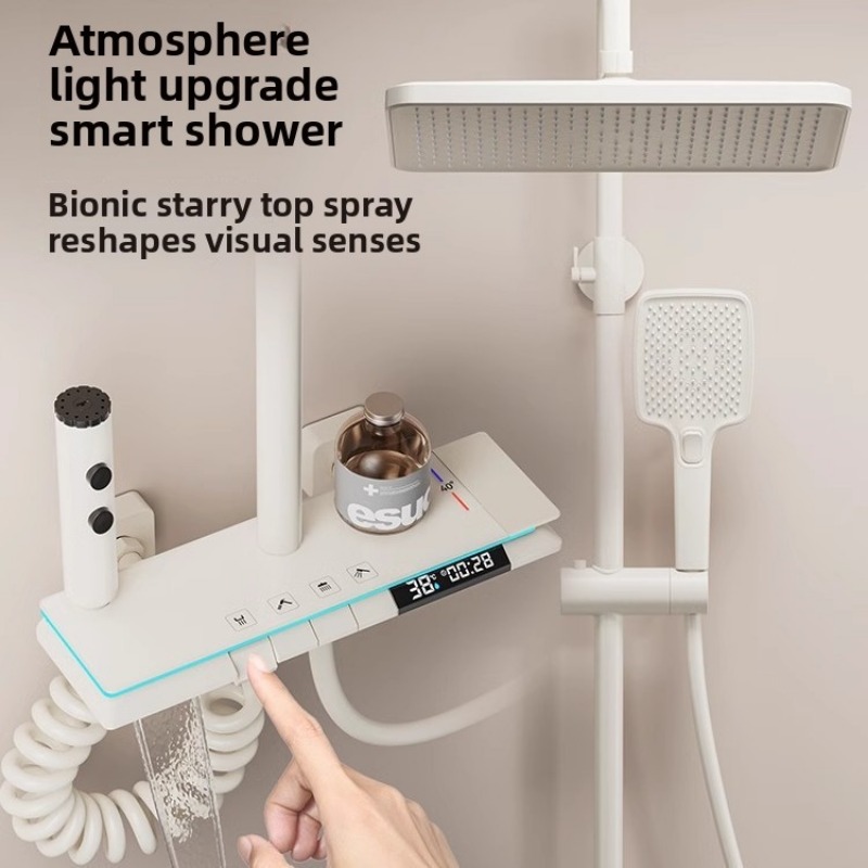 Home Bathroom Shower - مجموعة دش حرارية للحمام المنزلي، رأس