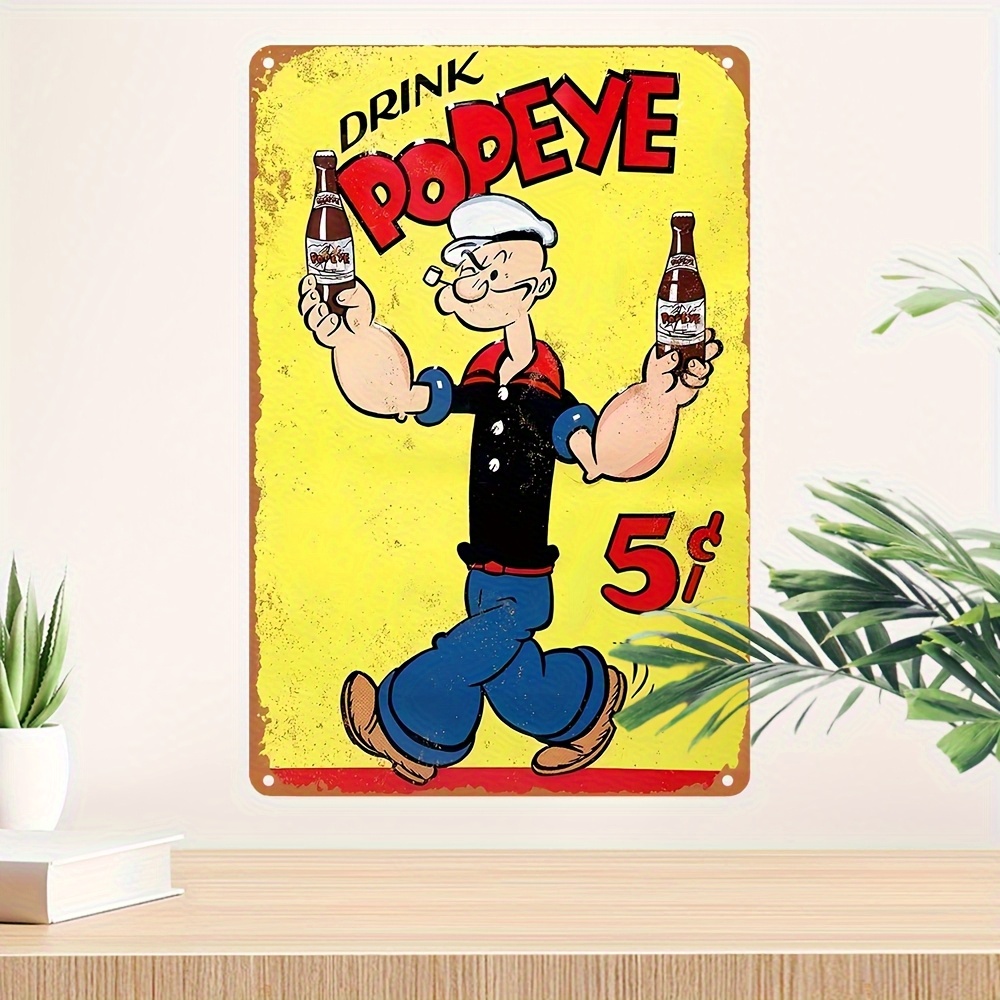 Home Bathroom Sign - لافتة معدنية بتصميم بحار عتيق للرجال