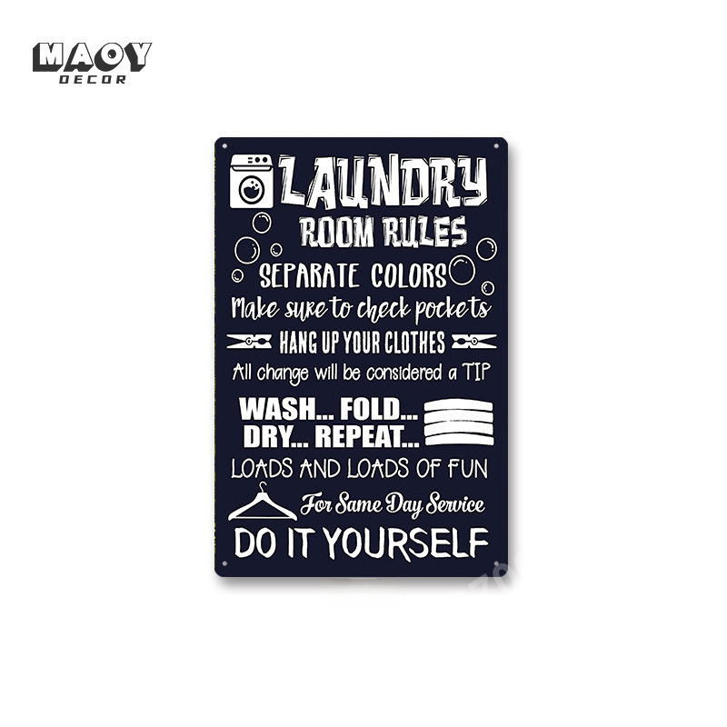 لافتة معدنية بتصميم شعار، ديكو - مراجعة Home Bathroom Sign وسعره