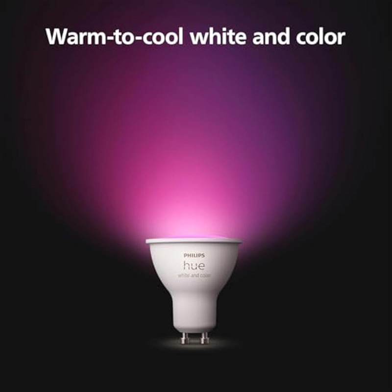 مصباح LED ذكي من فيليبس هيو GU - مراجعة Philips Bulb Hue وسعره