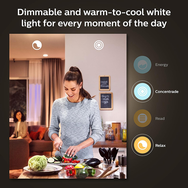 مصباح LED ذكي من فيليبس هيو GU - مراجعة Philips Bulb Hue وسعره