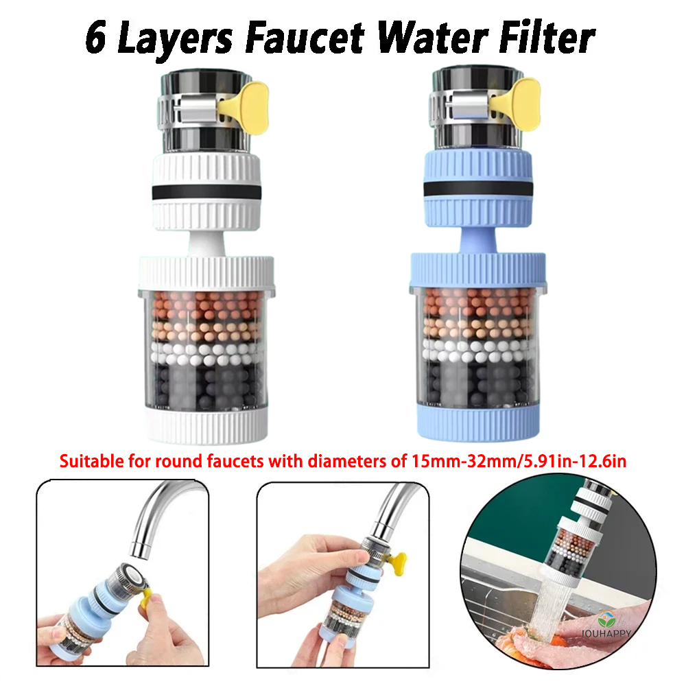 العالمي دش صنبور 6 طبقات صنبور - مراجعة Home Bathroom Shower وسعره