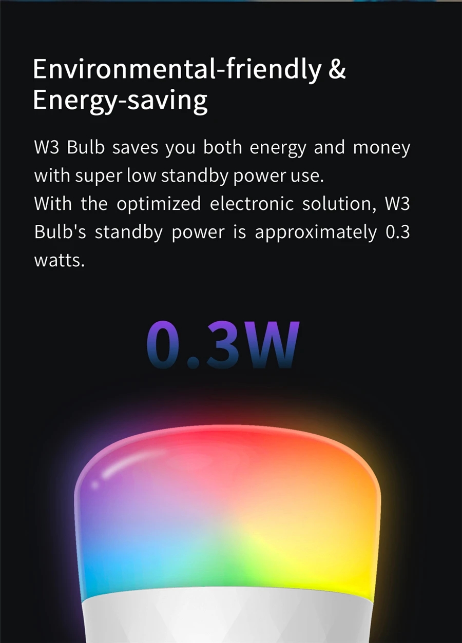 Yeelight الذكية LED W3 لمبة E2 - مراجعة Yeelight Light Smart Bulb وسعره