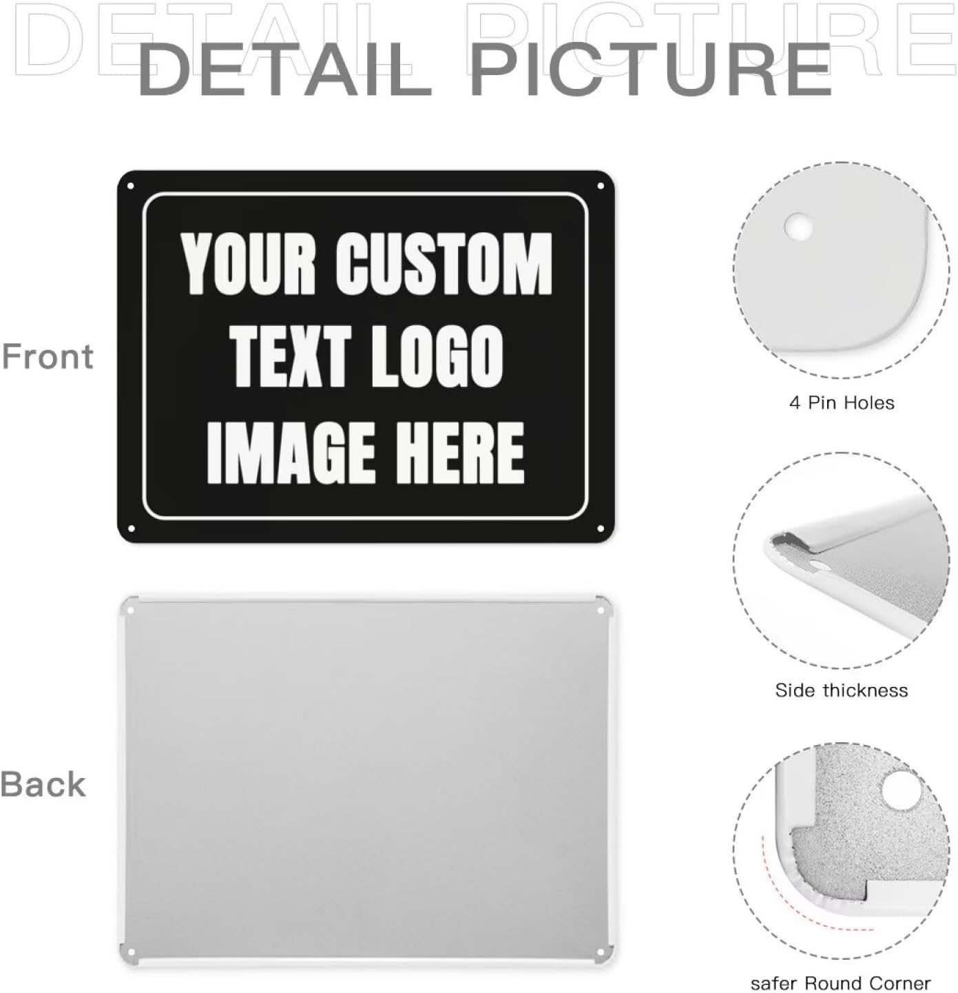 علامة مخصصة علامة معدنية شخصية - مراجعة Home Bathroom Sign وسعره