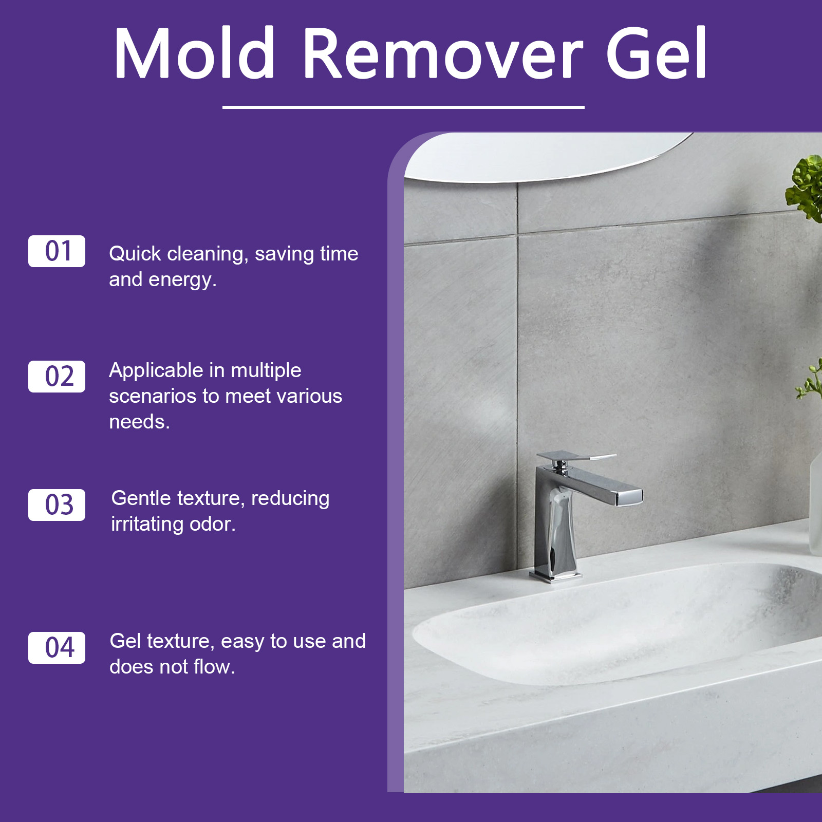جل مزيل للعفن سريع المفعول، من - مراجعة Home Bathroom Cleaning Solution وسعره
