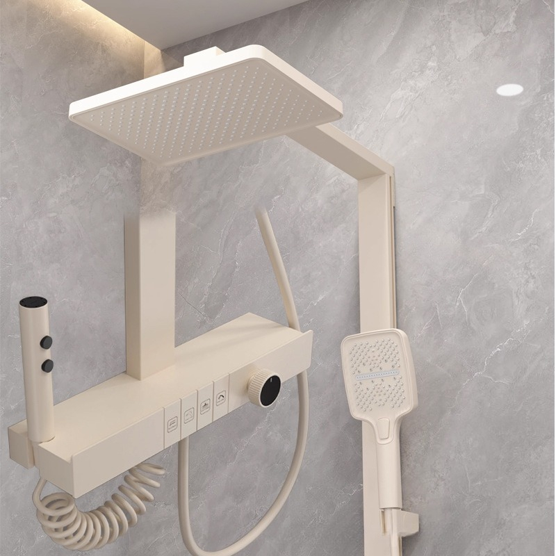 مجموعة رأس دش رقمي لتعزيز الضغ - مراجعة Home Bathroom Shower وسعره