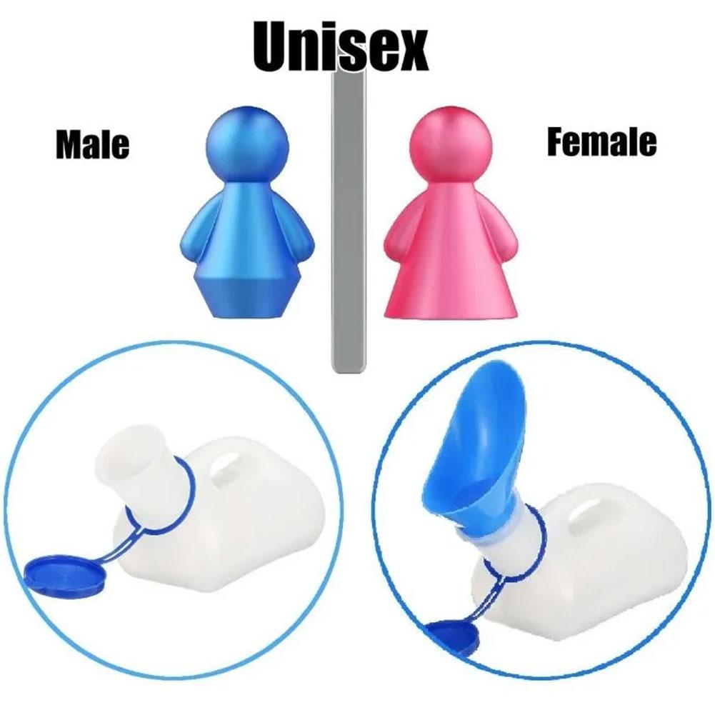 زجاجة تبول محمولة سعة 1000 مل  - مراجعة Home Bathroom With Urinal وسعره