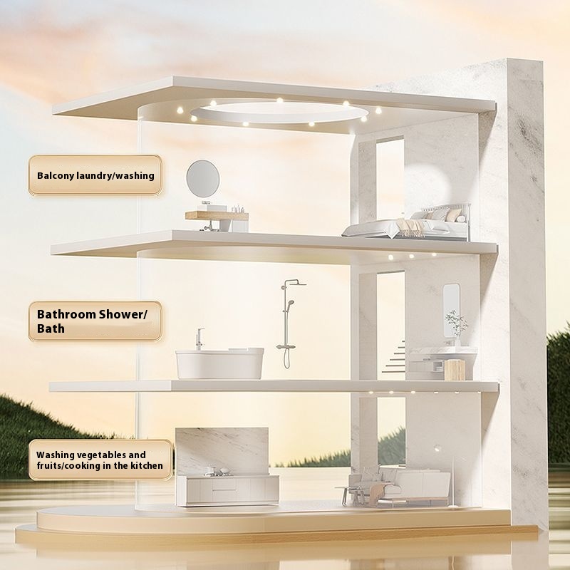 رأس دش مسبق، مجموعة دش للاستخد - مراجعة Home Bathroom Shower وسعره