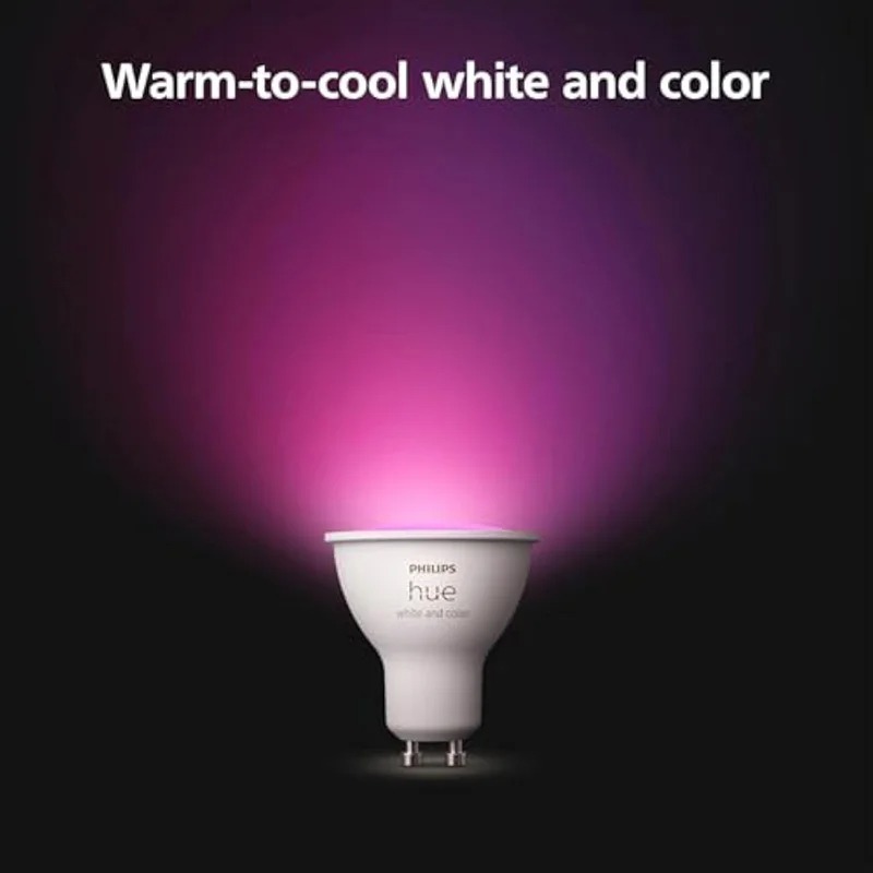 مصباح LED ذكي من فيليبس هيو GU - مراجعة Philips Bulb Hue وسعره