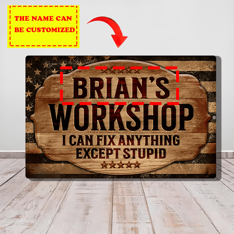 لافتة زخرفية مخصصة مقاس 20.32× - مراجعة Home Bathroom Sign وسعره