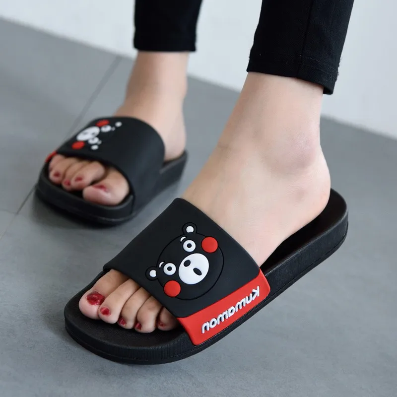 الصيف القوس Kumamon أحذية النع - مراجعة Home Bathroom Wear وسعره