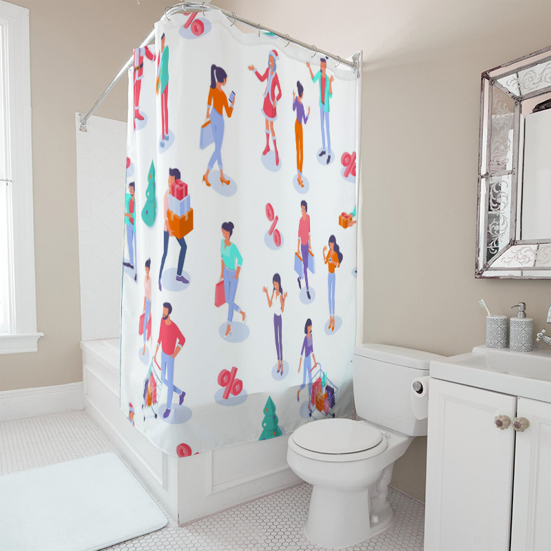 TU عشاق التسوق دش الستار الحما - مراجعة Home Bathroom Design Ideas وسعره