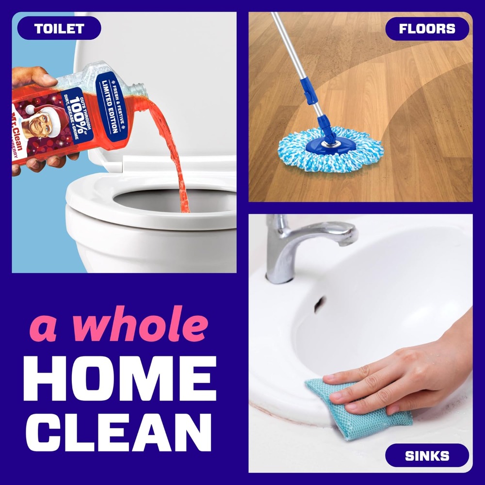سائل تنظيف متعدد الأغراض بسعة  - مراجعة Home Bathroom Cleaning Solution وسعره