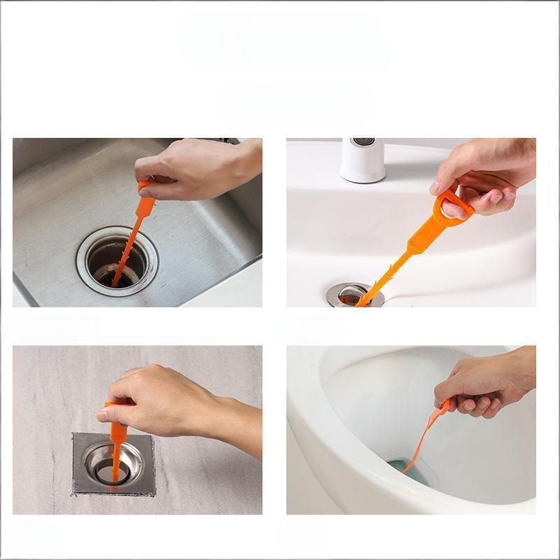 أداة إزالة انسداد المجاري، تنظ - مراجعة Home Bathroom Cleaning Solution وسعره