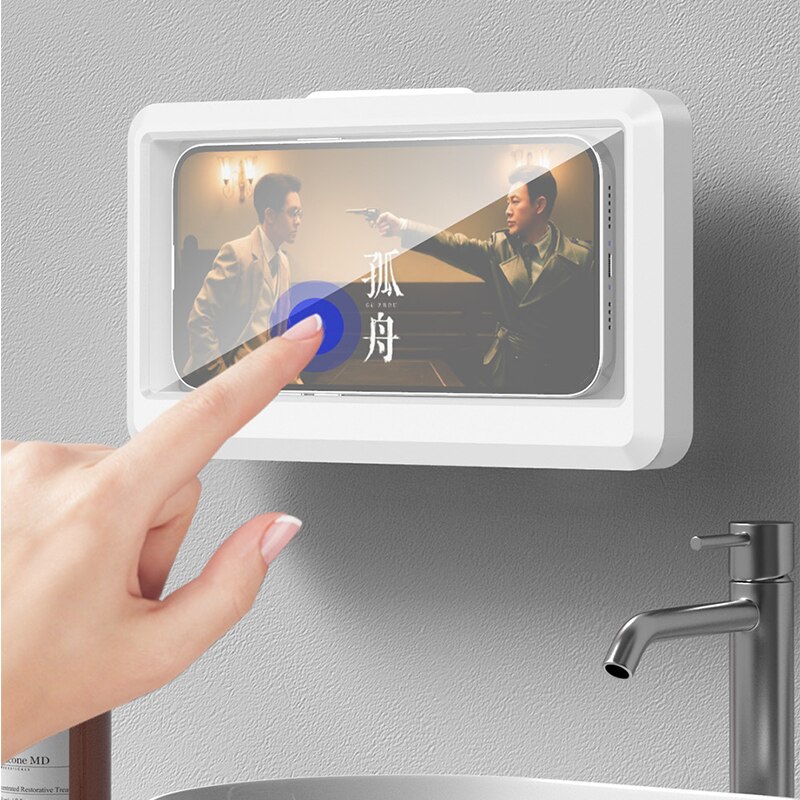 حامل هاتف مقاوم للماء للحمام،  - مراجعة Home Bathroom Shower وسعره